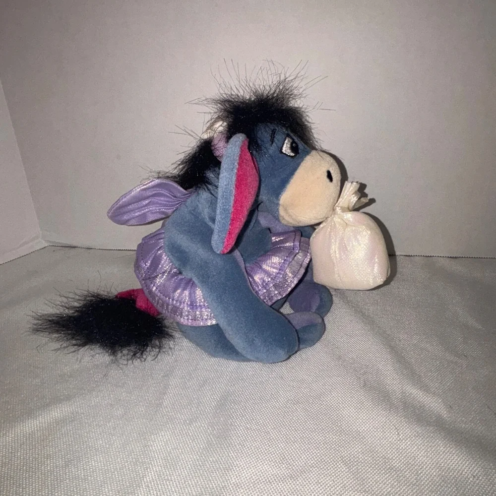 Mini‎ Bean Bag Sugar Plum Fairy EYEORE 7 Inch Disney Plush Plush Collectible